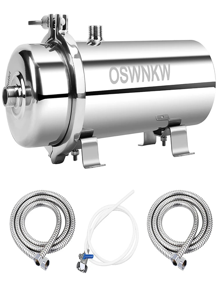 Filtre à Eau Ultrafiltration Inox Toute la Maison, 650 à 7600 L/h