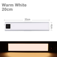 Réglette LED Sous Meuble Rechargeable, Capteur de Geste, 20 ou 40 cm