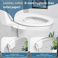 Abattant Japonais Ultra-Plat Double Buse Compact