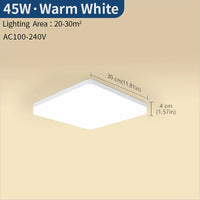 Plafonnier LED Carré Cuisine 3 Teintes 18 à 45 W