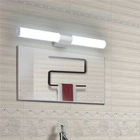 Applique Miroir Salle de Bain LED Tube Rond ou Carré, 25, 40 ou 55 cm