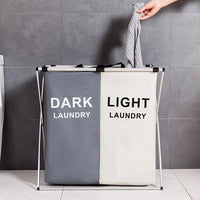 Panier à Linge de Tri Pliable 2 ou 3 Compartiments