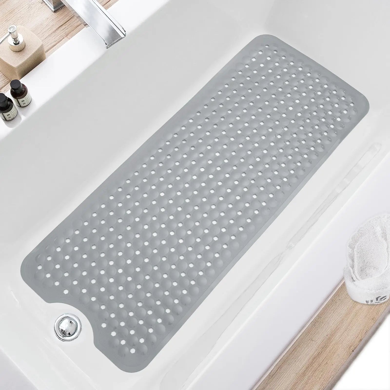 Tapis de Baignoire et de Douche Antidérapant Extra Large 40 x 100 cm