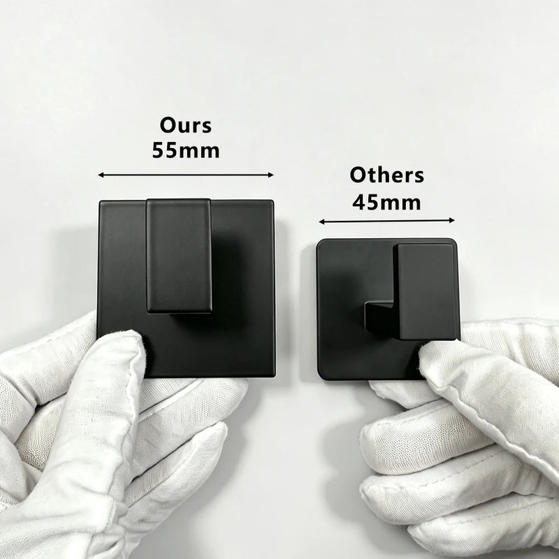 Patère Adhésive Sans Perçage Aluminium 1 à 6 Pièces