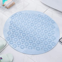 Tapis de Douche Rond Antidérapant Massant PVC