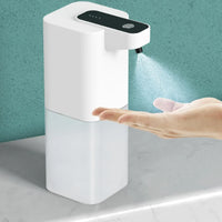 Distributeur de Savon Automatique USB Blanc, Mousse, Gel ou Spray