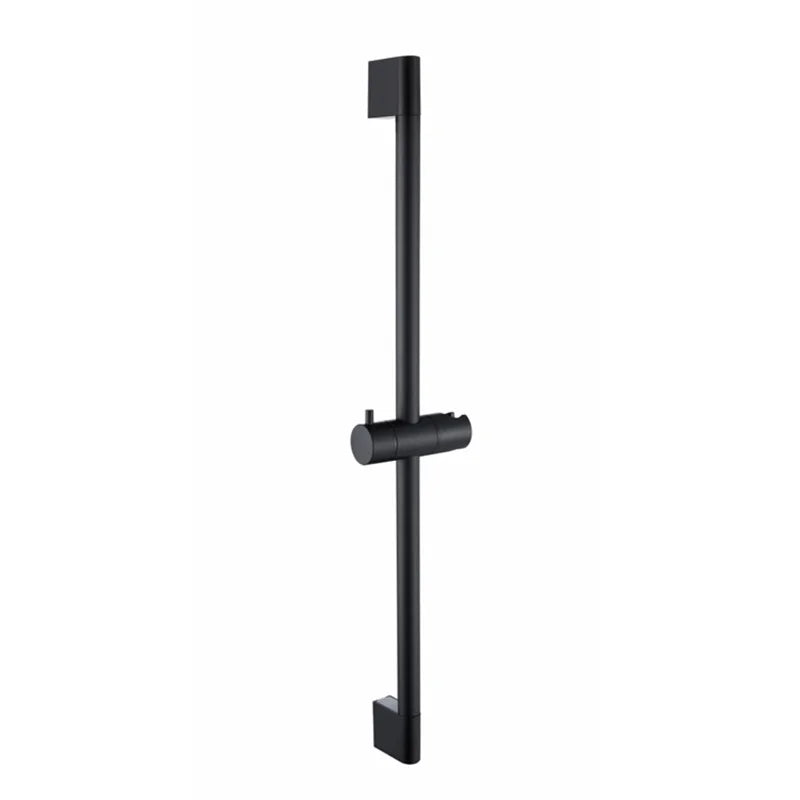 Barre de Douche Coulissante Murale Inox Noir Chromé Blanc Gris