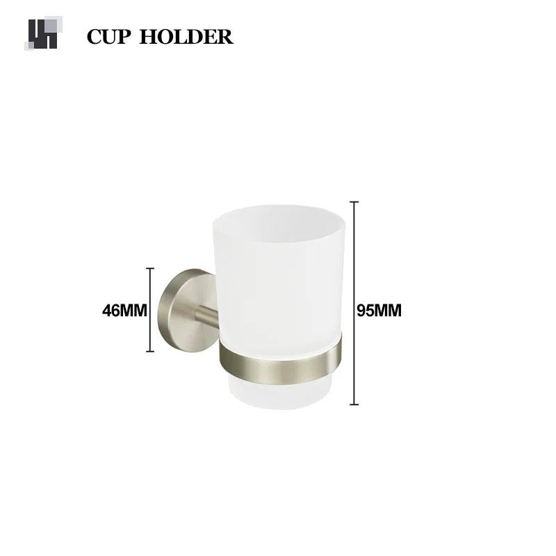 Accessoires Salle de Bain Nickel Brossé à Choisir par Pièce