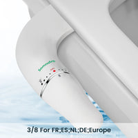 Abattant Japonais Ultra-Plat Double Buse Compact