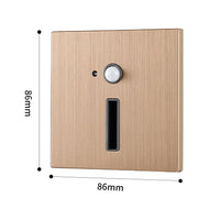Applique Murale Encastrable LED à Détecteur de Mouvement, 86 mm, 4 Finitions