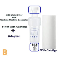Mini Préfiltre à Sédiments 5 Microns pour Lave-Linge, Chauffe-Eau et Robinet