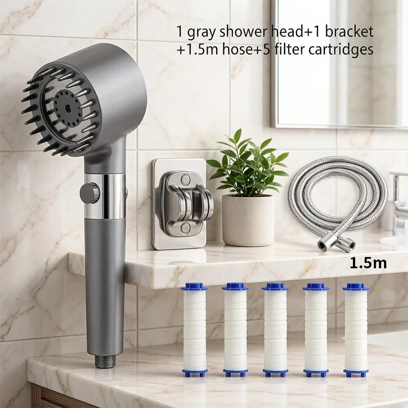 Pommeau de Douche Portable Haute Pression 3 Modes