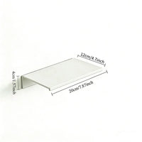 Étagère Murale Flottante en Métal Sans Perçage 40 cm