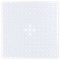 Tapis de Douche Carré Ventouses Puissantes 53 x 53 cm