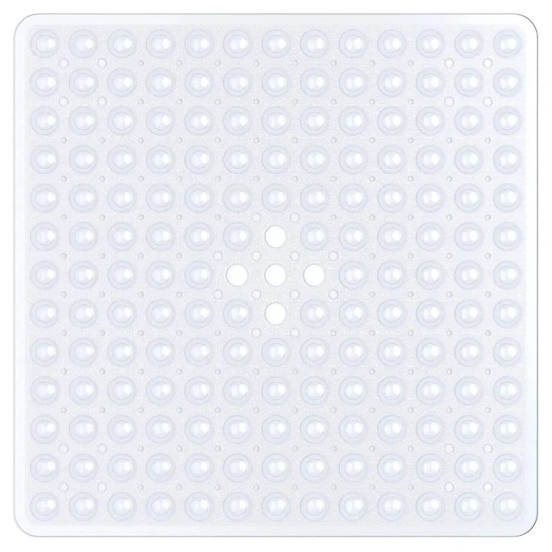Tapis de Douche Carré Ventouses Puissantes 53 x 53 cm