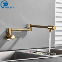 Robinet Remplisseur Mural Pliant Eau Froide Bec Rotatif Inox