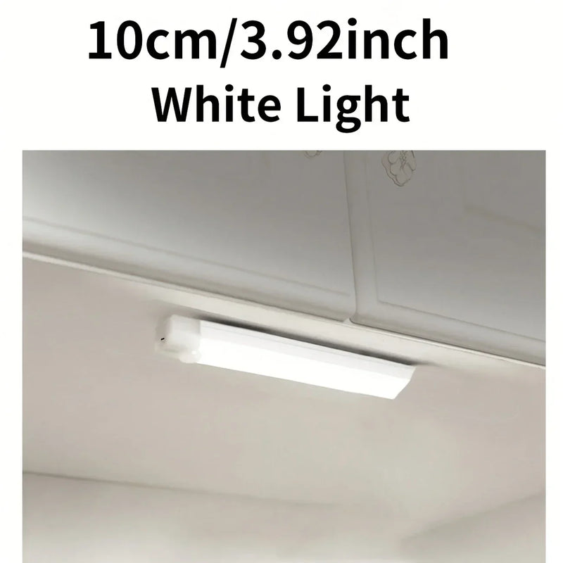 Réglette LED Sous Meuble à Détecteur de Mouvement Rechargeable 10 à 50 cm