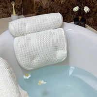 Coussin de Baignoire Duo Nuque et Dos Ventouses
