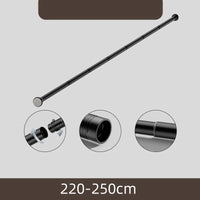 Barre de Douche Télescopique Inox, Noir ou Blanc, 70 à 280 cm
