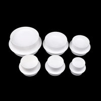 Clapet Anti-Retour Hotte et Ventilation, PVC Blanc, 80 à 200 mm