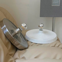 Plafonnier Cuisine Plat et Applique Murale Disque Ø 33 cm, 5 Coloris