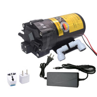 Pompe de Surpression Osmoseur 24 V avec Adaptateur, 400 à 1 200 GPD