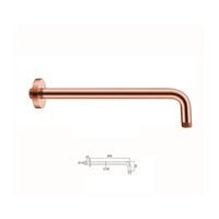 Support de Douchette Mural ou Plafond, 10 Finitions
