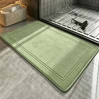 Tapis de Bain Antidérapant à Bordure en Relief, 11 Coloris, 2 Tailles