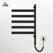 Sèche-Serviette Électrique Mural Rotatif 120 W, Noir, Blanc ou Gris