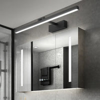 Applique Miroir Salle de Bain Noir et Blanc 40 à 110 cm