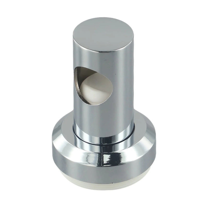 Support de Barre de Douche Chromé 22 mm, Fixation Murale avec Vis