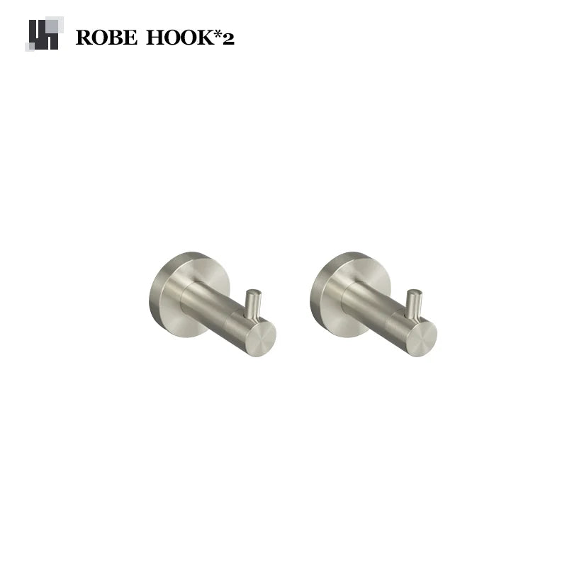 Accessoires Salle de Bain Nickel Brossé à Choisir par Pièce