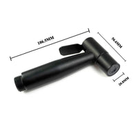 Douchette WC Murale Seule ou en Kit avec Robinet d'Angle, 4 Finitions