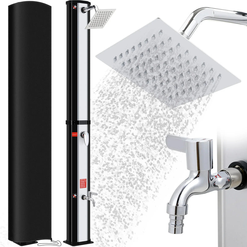 Douche Solaire Colonne 35, 40 ou 60 L avec Housse