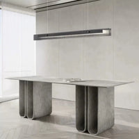 Suspension Cuisine Linéaire LED Verre Cannelé, 3 Finitions, 100 à 140 cm
