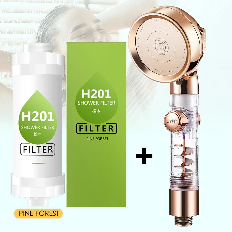 Filtre de Douche Vitamine C Parfumé, 15 Parfums, Seul ou en Lot
