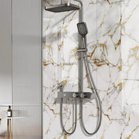 Panneau Mural Adhésif Effet Marbre Imperméable PVC