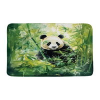 Rideau de Douche Panda 180x180 cm et Tapis Assortis à la Pièce
