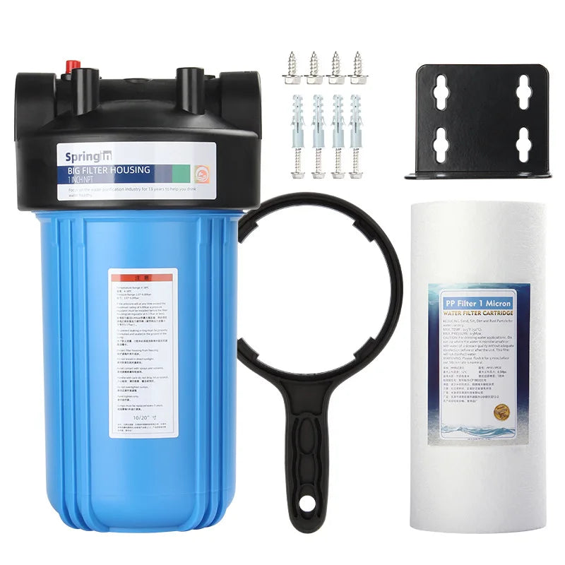 Système de Filtration Toute la Maison, Boîtier 10 ou 20 Pouces