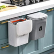 Poubelle Salle de Bain Murale avec Couvercle 7 et 9 Litres