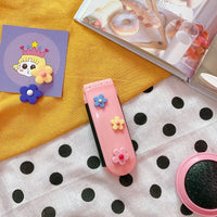 Miroir de Poche Pliant avec Brosse à Coussin d'Air, 22 Motifs