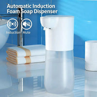 Distributeur de Savon Automatique Sans Contact Blanc