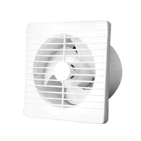 Ventilateur Extracteur Mural à Clapet, Façade 15, 20 ou 25 cm