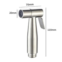 Douchette WC Pistolet Portable Inox et Cuivre