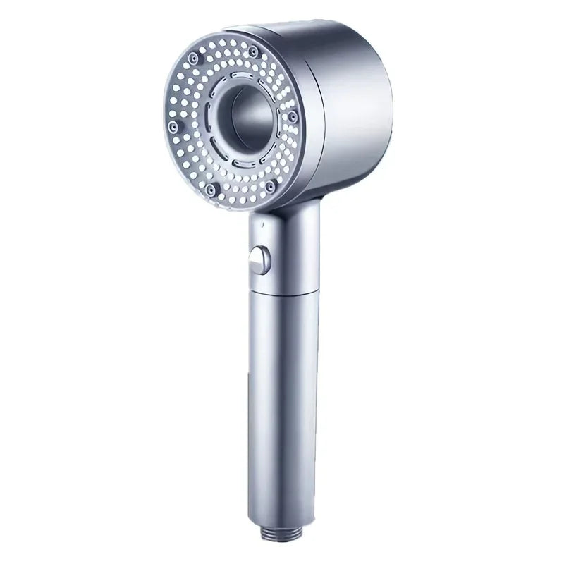 Pommeau de Douche Haute Pression 5 Modes Bleu, Gris, Blanc, à la Pièce