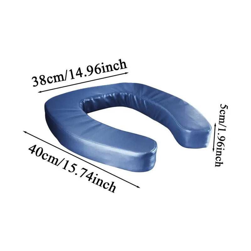 Rehausseur WC Adulte Rembourré 5 cm, Antidérapant, 4 Coloris