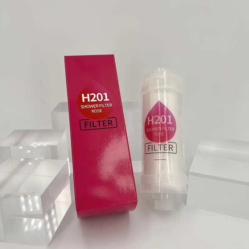 Filtre de Douche Parfumé Anti-Calcaire avec Adoucisseur d'Eau