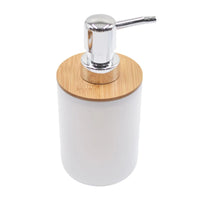 Accessoires Salle de Bain Bambou à la Pièce, 6 Articles, 3 Coloris