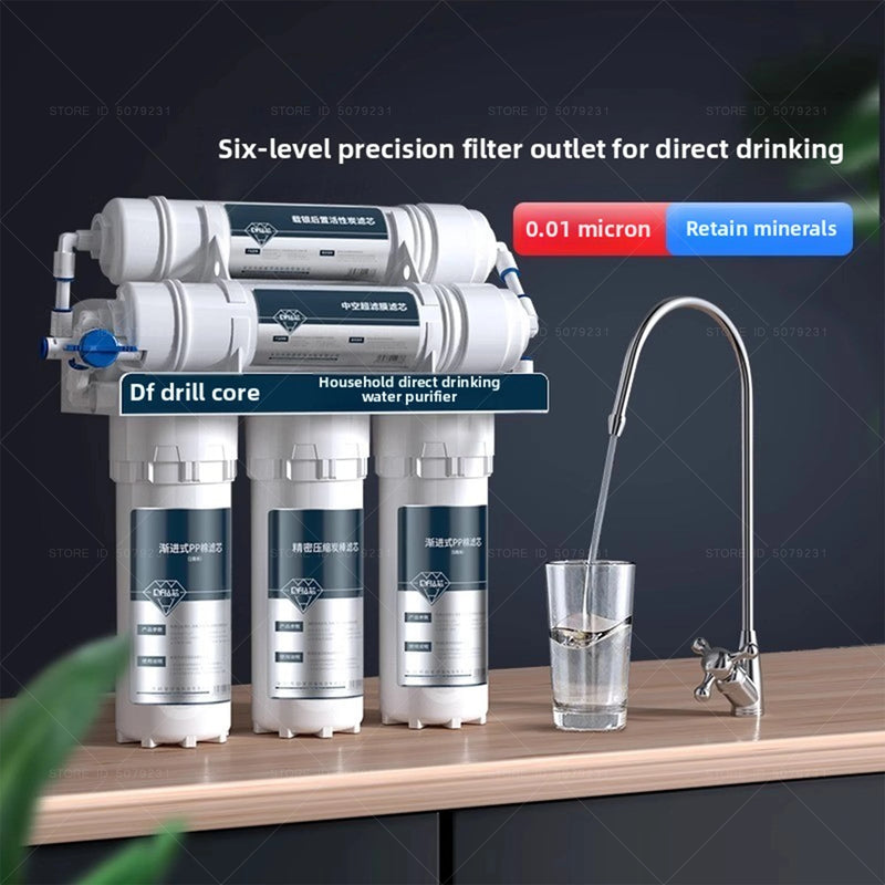 Filtre à Eau Cuisine Ultrafiltration 5 ou 6 Étapes Sans Électricité