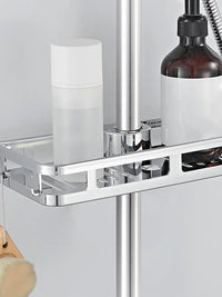 Étagère de Douche pour Barre Chromée, Tige 24 à 25 mm